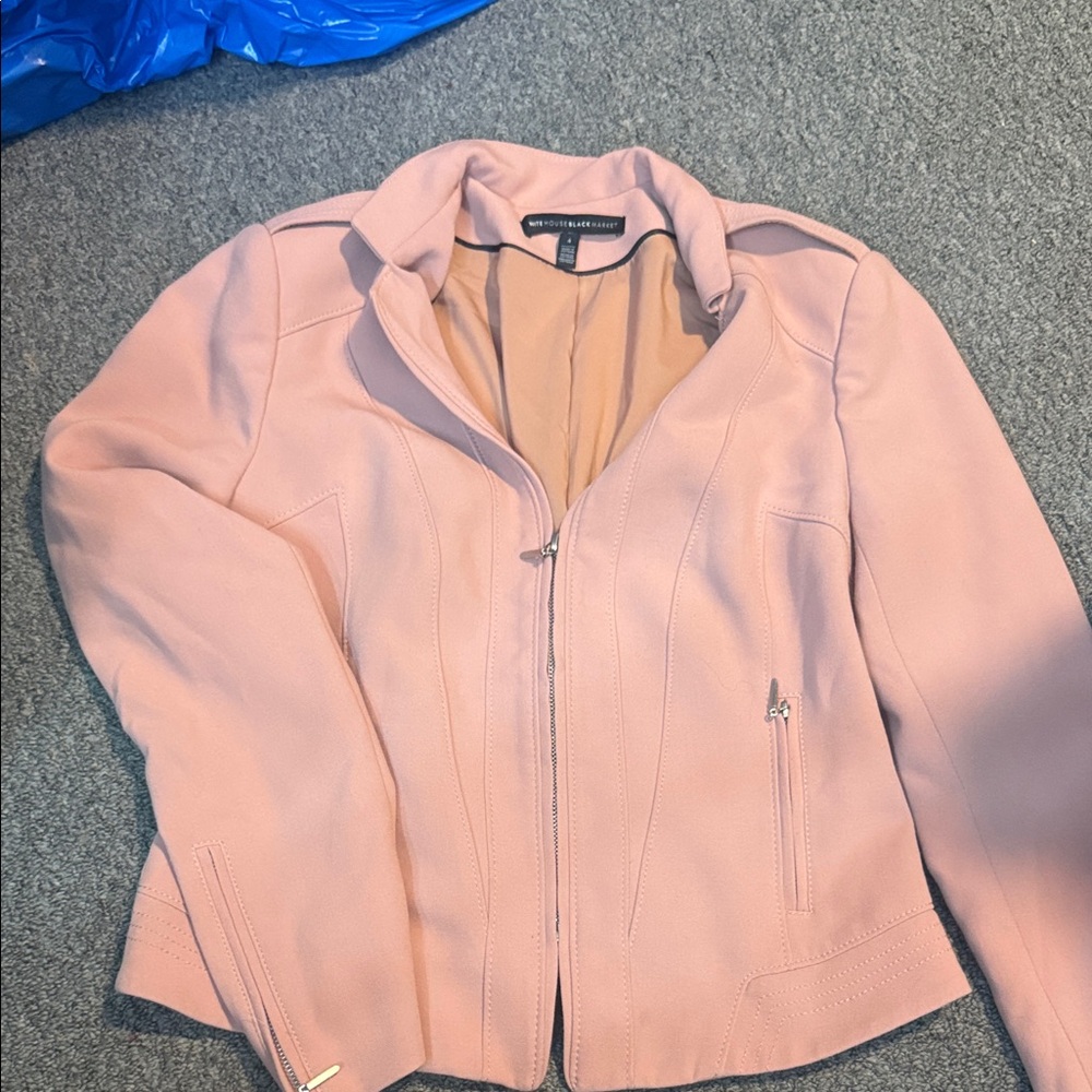 White House Black Market Blush Pink Women's Blazer